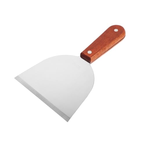 LABRIMP Edelstahl Hamburger Spatula mit Antihaft-beschichtung Multifunktionaler Grill Fleischpress für Burger Steaks Bacon Gleichmäßige Hitzeverteilung für Outdoor Bbq und Indoor Küche von LABRIMP