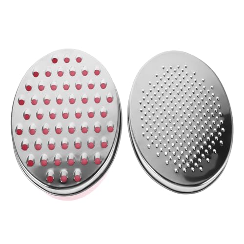 LABRIMP Edelstahl Käsehobel mit Ovalem Griff Gemüsereibe mit Grober und Feiner Edelstahl-reibefläche Ergonomisch Vielseitig für Käse Ingwer Kartoffeln Küchen-shredder mit Auffangbehälter LABRIMP Edelstahl Käsehobel mit Ovalem Griff Gemüsereibe mit Grober und Feiner Edelstahl-reibefläche Ergonomisch Vielseitig für Käse Ingwer Kartoffeln Küchen-shredder mit Auffangbehälter von LABRIMP