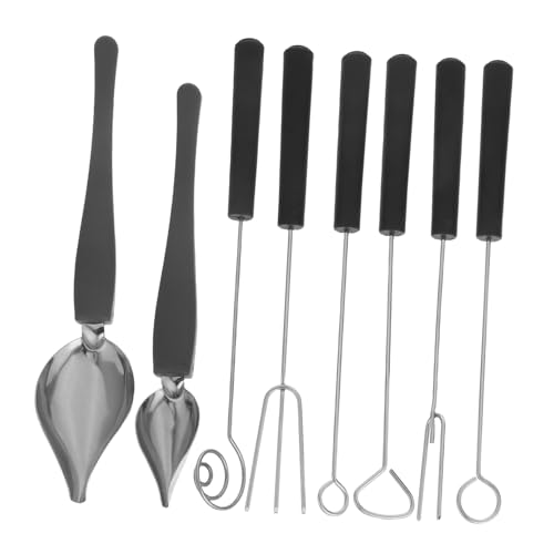 LABRIMP Edelstahl Schokoladen dip gabel Löffel Sauce Malen Küchenwerkzeug für Kuchen Dekoration Profi und Hobbybäcker Langlebig Leicht zu Reinigen LABRIMP Edelstahl Schokoladen dip gabel Löffel Sauce Malen Küchenwerkzeug für Kuchen Dekoration Profi und Hobbybäcker Langlebig Leicht zu Reinigen von LABRIMP