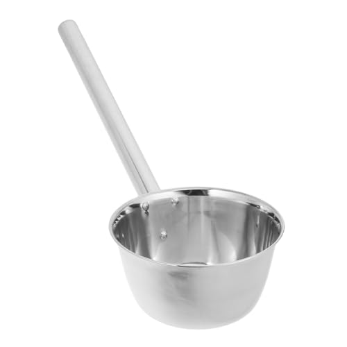 LABRIMP Edelstahl Wasserlöffel mit Dickem Einteiligem Griff Langer Kelle für Haushalt Restaurant und Küche Robustes Schöpflöffel design zum Einfachen Servieren und Wasserschöpfen LABRIMP Edelstahl Wasserlöffel mit Dickem Einteiligem Griff Langer Kelle für Haushalt Restaurant und Küche Robustes Schöpflöffel design zum Einfachen Servieren und Wasserschöpfen von LABRIMP