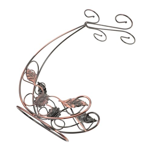 LABRIMP Elegantes Weinregal aus Robustem Eisen Dekorativer Weinglashalter für Tischplatte Kreativer Upside Down Glashalter zum Stilvollen Aufhängen von Weingläsern Vielseitig für Hausbar LABRIMP Elegantes Weinregal aus Robustem Eisen Dekorativer Weinglashalter für Tischplatte Kreativer Upside Down Glashalter zum Stilvollen Aufhängen von Weingläsern Vielseitig für Hausbar von LABRIMP