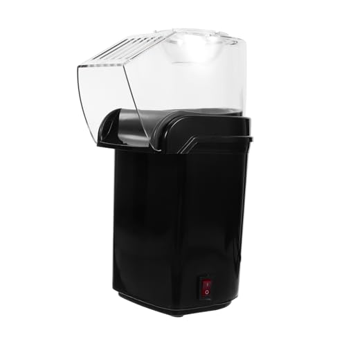 LABRIMP Elektrische Heißluft -Popcornmaschine Heißluft-Popcornmaschine kleine Poppermaschine Mini-Popcornmaschine elektrischer Popcornbereiter Kino-Popcorn-Popper Heißluft-Popper Schwarz LABRIMP Elektrische Heißluft -Popcornmaschine Heißluft-Popcornmaschine kleine Poppermaschine Mini-Popcornmaschine elektrischer Popcornbereiter Kino-Popcorn-Popper Heißluft-Popper Schwarz von LABRIMP