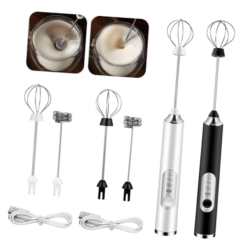 LABRIMP Elektrischer Milchaufschäumer Handheld mit Geschwindigkeitsstufen Multifunktionaler Mixer für Eier und Matcha aus Lebensmittelechtem Leise und Tragbar LABRIMP Elektrischer Milchaufschäumer Handheld mit Geschwindigkeitsstufen Multifunktionaler Mixer für Eier und Matcha aus Lebensmittelechtem Leise und Tragbar von LABRIMP