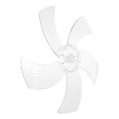 LABRIMP Ersatzlüfterflügel Transparent für Steh und Tischventilatoren Universelles Kunststoff Langlebig und Installieren zur Renovierung Defekter Ventilatoren von LABRIMP
