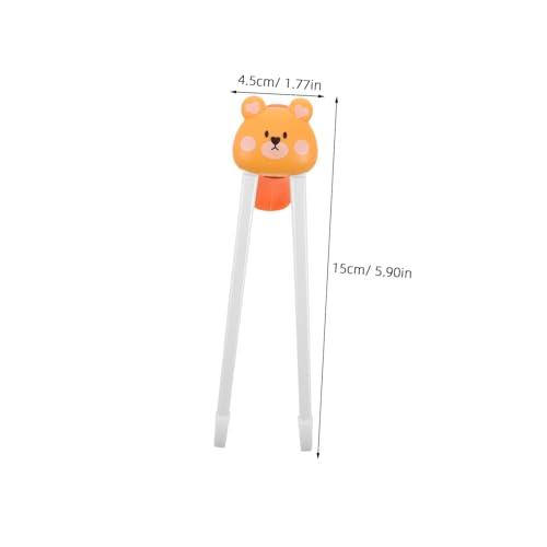 LABRIMP Essstäbchen Trainingsstäbchen mit Niedlichem Bär Design Wiederverwendbar Leicht zu Reinigen Langlebig und Formstabil für Kleinkinder und Anfänger zum Lernen LABRIMP Essstäbchen Trainingsstäbchen mit Niedlichem Bär Design Wiederverwendbar Leicht zu Reinigen Langlebig und Formstabil für Kleinkinder und Anfänger zum Lernen von LABRIMP