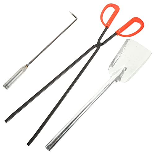 LABRIMP Feuerstelle Werkzeugset Teilig Leichtes Kaminzubehör aus Robustem Ergonomisch Geformt mit Schaufel Feuerhaken und Feuerzange für Haus und Garten LABRIMP Feuerstelle Werkzeugset Teilig Leichtes Kaminzubehör aus Robustem Ergonomisch Geformt mit Schaufel Feuerhaken und Feuerzange für Haus und Garten von LABRIMP