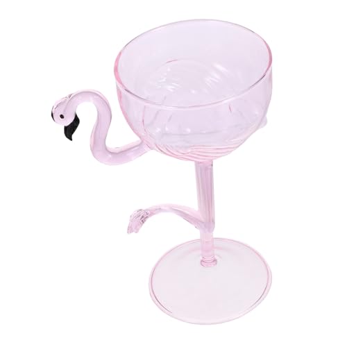 LABRIMP Flamingo Weinbecher Cocktailkelch Dekorativer Weinkelch Party-likörglas Glasbecher Haushaltskelch LABRIMP Flamingo Weinbecher Cocktailkelch Dekorativer Weinkelch Party-likörglas Glasbecher Haushaltskelch von LABRIMP