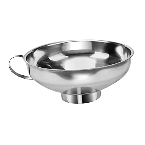 LABRIMP Funnel mit Breiter Öffnung Multifunktionaler Küchen für Öl und Zutaten Robuster für Haushaltsgebrauch zu Reinigen und Komfortabel der Handhabung von LABRIMP