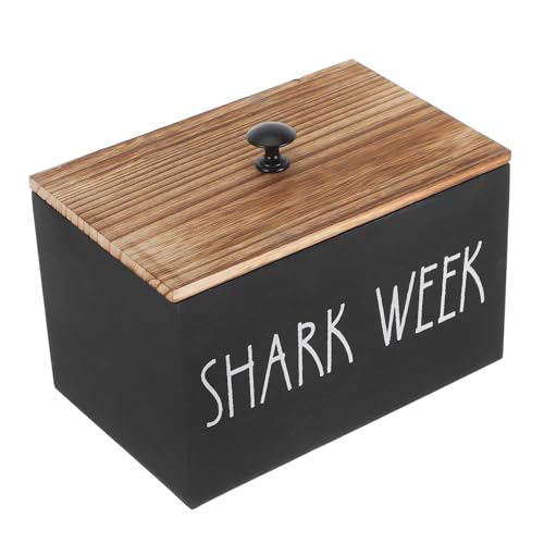 LABRIMP Garlic Storage Container aus Holz mit Deckel Multifunktionale Aufbewahrungsbox für Knoblauch Ingwer Snacks und Küchenutensilien Praktische Vorratsdose für Haushalt und Küche von LABRIMP
