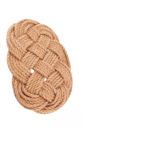 LABRIMP Geflochtene Tischsets Wärmeisolierende Untersetzer Tischsets Aus Baumwolle Tischmatten rutschfeste Tischunterlagen Hitzebeständig Für Home von LABRIMP