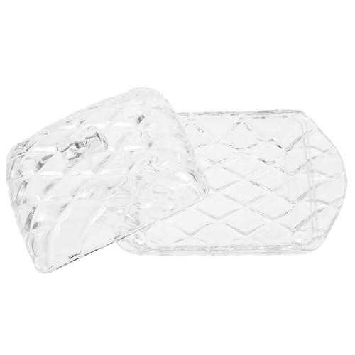 LABRIMP Glass Snackteller mit Deckel Wiederverwendbare Dessertplatte aus für Snacks Obst und Süßigkeiten Pflegeleicht und Dekorativ für Zuhause oder Gastronomie LABRIMP Glass Snackteller mit Deckel Wiederverwendbare Dessertplatte aus für Snacks Obst und Süßigkeiten Pflegeleicht und Dekorativ für Zuhause oder Gastronomie von LABRIMP