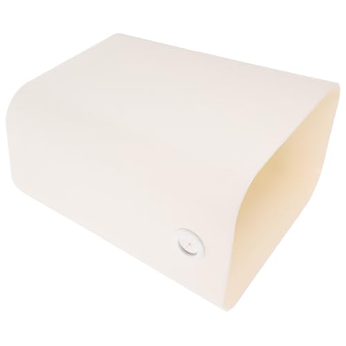 LABRIMP Großer Abfalleimer mit Großem Öffnung Platzsparend Kompakt für Küche Bad Schlafzimmer Weißer Mülleimer für Hausmüll Papier Plastik Recycling LABRIMP Großer Abfalleimer mit Großem Öffnung Platzsparend Kompakt für Küche Bad Schlafzimmer Weißer Mülleimer für Hausmüll Papier Plastik Recycling von LABRIMP