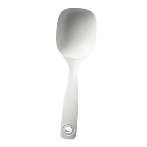 LABRIMP Großer mit Langem Griff Robuste Küchenutensilien aus Material Ergonomisch Gestaltet Restaurant und Zuhause zum Ausgießen von Suppe Reis von LABRIMP