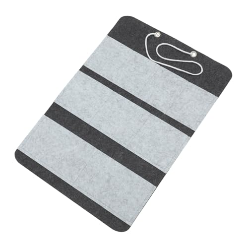 LABRIMP Hängender Aufbewahrungsbeutel aus Filz mit Mehreren Taschen Großer Kapazität Tür Hängender Organizer für Medikamente Brillen Socken und Kleine Gegenstände Platzsparend für von LABRIMP