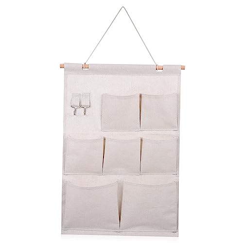 LABRIMP Hängender Wandorganizer mit Mehreren Fächern Praktischer Aufbewahrungsbeutel für Tür und Wand für Schmuck Briefe Fernbedienungen und Stilvolles Design von LABRIMP