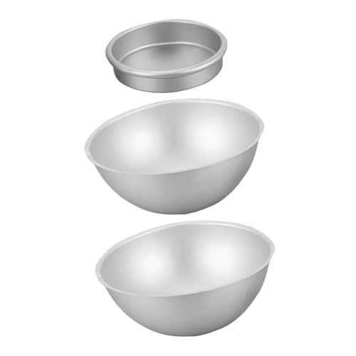 LABRIMP Halbkugel Backform Aluminiumlegierung DIY Kuchenform Halbkreis Silikonfrei Langlebig für Seifen Badekugeln Herstellung Halbkugeln Sockel LABRIMP Halbkugel Backform Aluminiumlegierung DIY Kuchenform Halbkreis Silikonfrei Langlebig für Seifen Badekugeln Herstellung Halbkugeln Sockel von LABRIMP