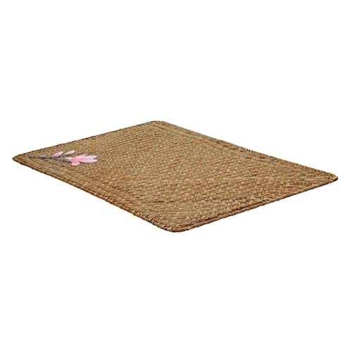 LABRIMP Handgewebtes Rechteckiges Rattan Tischset Hitzebeständig rutschfest Dekoratives Rustikales Platzdeckchen Schützend für Runde und Eckige Tische Vielseitig für Haushalt und Esszimmer LABRIMP Handgewebtes Rechteckiges Rattan Tischset Hitzebeständig rutschfest Dekoratives Rustikales Platzdeckchen Schützend für Runde und Eckige Tische Vielseitig für Haushalt und Esszimmer von LABRIMP