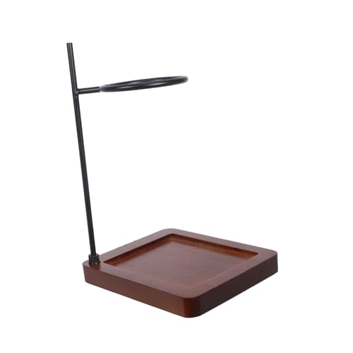 LABRIMP Handkaffeehalter aus Holz mit Öffnung Tragbarer und Kompakter Kaffee-dripper-ständer für Zuhause und Outdoor Stilvoll Einfach zu Reinigen und Robust für Kaffee-genuss Unterwegs von LABRIMP