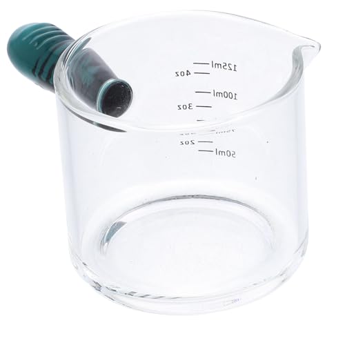 LABRIMP Handlicher Milchmessbecher mit Griff Espresso Messbecher aus Hochwertigem für Heiße Getränke und Desserts LABRIMP Handlicher Milchmessbecher mit Griff Espresso Messbecher aus Hochwertigem für Heiße Getränke und Desserts von LABRIMP