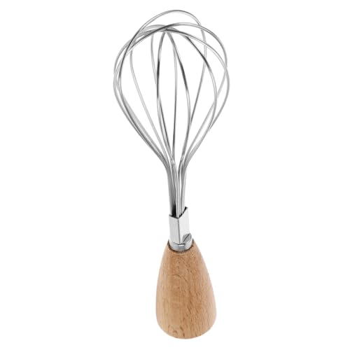 LABRIMP Handrührgerät mit Holzgriff Multifunktionales Manuelles Rührwerkzeug für Eier Sahne und Soßen Hochwertiger Küchenhelfer für Zuhause und Unterwegs LABRIMP Handrührgerät mit Holzgriff Multifunktionales Manuelles Rührwerkzeug für Eier Sahne und Soßen Hochwertiger Küchenhelfer für Zuhause und Unterwegs von LABRIMP