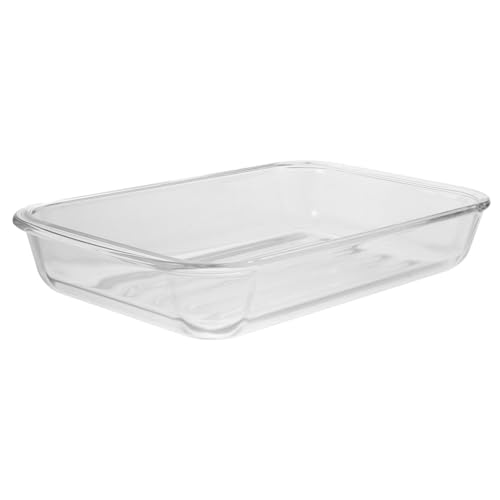 LABRIMP Hitzebeständige Große Glas backform Hitzebeständiges Tiefes Ofengeschirr für Kuchen und Aufläufe Spülmaschinenfest Vielseitig für Küche Mikrowelle und Haushalt Geeignet LABRIMP Hitzebeständige Große Glas backform Hitzebeständiges Tiefes Ofengeschirr für Kuchen und Aufläufe Spülmaschinenfest Vielseitig für Küche Mikrowelle und Haushalt Geeignet von LABRIMP