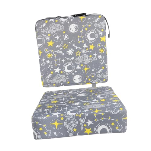 LABRIMP Hochstuhl Sitzerhöhung für Tragbares Cartoon Sitzkissen mit Weltraumdesign Dickes Wasserdichtes und Pflegeleichtes Pad für Sitzen Zuhause und Unterwegs LABRIMP Hochstuhl Sitzerhöhung für Tragbares Cartoon Sitzkissen mit Weltraumdesign Dickes Wasserdichtes und Pflegeleichtes Pad für Sitzen Zuhause und Unterwegs von LABRIMP