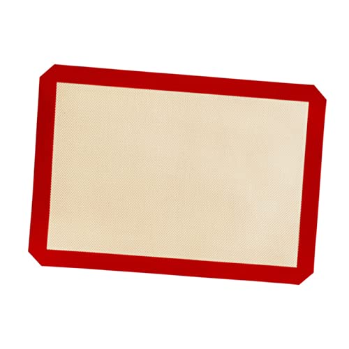 LABRIMP Hochtemperatur Baking Mat Antihaft Silikon Backmatte für Kekse Macarons und Kuchen Spülmaschinenfest Lebensmittelecht Wiederverwendbar und Ölfrei von LABRIMP