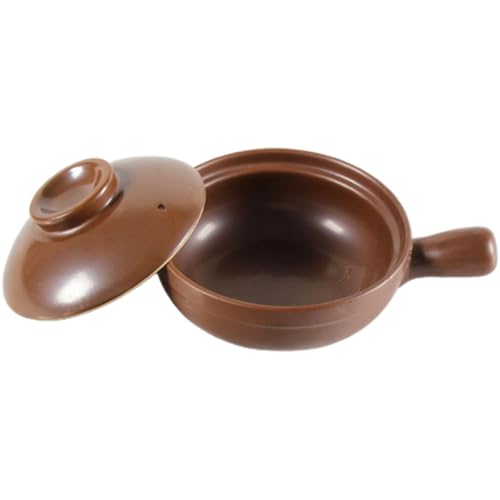 LABRIMP Hochtemperaturbeständiger Keramischer Casserole topf aus Lithium keramik Kleiner Haushalts suppentopf für Bratreis Bibimbap und Vielseitiges Kochen Hitzebeständig und Leicht zu LABRIMP Hochtemperaturbeständiger Keramischer Casserole topf aus Lithium keramik Kleiner Haushalts suppentopf für Bratreis Bibimbap und Vielseitiges Kochen Hitzebeständig und Leicht zu von LABRIMP