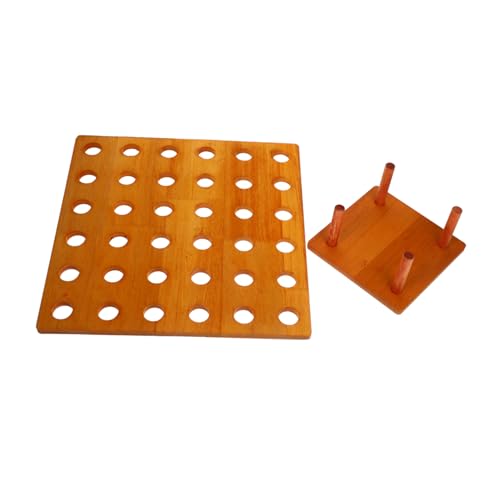 LABRIMP Holz Eistütenhalter Robuste Sushi Roll Halterung für Cafés Restaurants Stabiler Stand für Eiscreme Snacks von LABRIMP