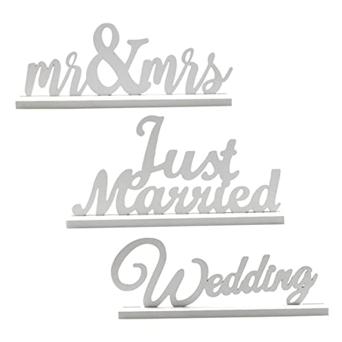 LABRIMP Holz Hochzeitsdekoration Set Freistehende Buchstaben für Tischdeko Married Schild für Hochzeiten Partys und Besondere Anlässe Teilig Weiß aus Hochwertigem Holz Gefertigt LABRIMP Holz Hochzeitsdekoration Set Freistehende Buchstaben für Tischdeko Married Schild für Hochzeiten Partys und Besondere Anlässe Teilig Weiß aus Hochwertigem Holz Gefertigt von LABRIMP