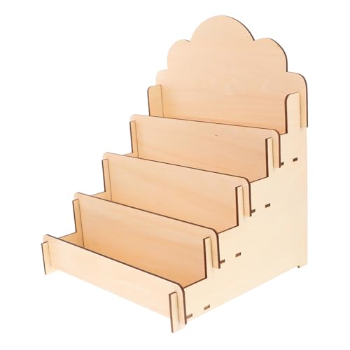 LABRIMP Holzständer für Grußkarten Tragbarer Mehrstöckiger Postkartenhalter für Schreibtisch und Einzelhandel für Veranstaltungen und Messen mit Stilvollem Design und Platzsparender LABRIMP Holzständer für Grußkarten Tragbarer Mehrstöckiger Postkartenhalter für Schreibtisch und Einzelhandel für Veranstaltungen und Messen mit Stilvollem Design und Platzsparender von LABRIMP