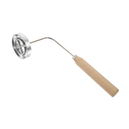 LABRIMP Home Timbale Öl Frittierform Holzgriff Küchengerät für Frittierte Snacks Leicht zu Reinigen Langlebig und Rutschfest für Zubereitung von Snacks zu Hause von LABRIMP