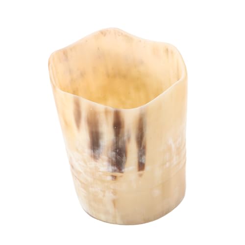 LABRIMP Horn Trinkbecher Einzigartiger Hornbecher für Tee Kaffee und Bier Handgefertigter Trinkbecher für Zuhause Partys und Festivals Hochwertiges Design und Vielseitig Einsetzbar LABRIMP Horn Trinkbecher Einzigartiger Hornbecher für Tee Kaffee und Bier Handgefertigter Trinkbecher für Zuhause Partys und Festivals Hochwertiges Design und Vielseitig Einsetzbar von LABRIMP