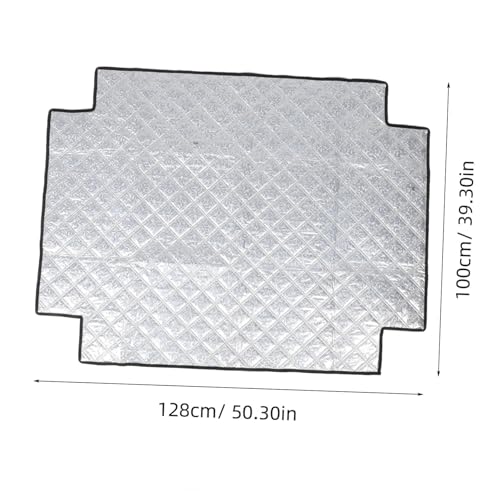LABRIMP Isolierender Gefrierschrank Deckel Wasserfeste Kühlschrank Abdeckung mit Uv Schutz Hitzeblockierende Isolierdecke für Mini Kühlschränke Getränkekühler und Truhe Einfache Montage von LABRIMP