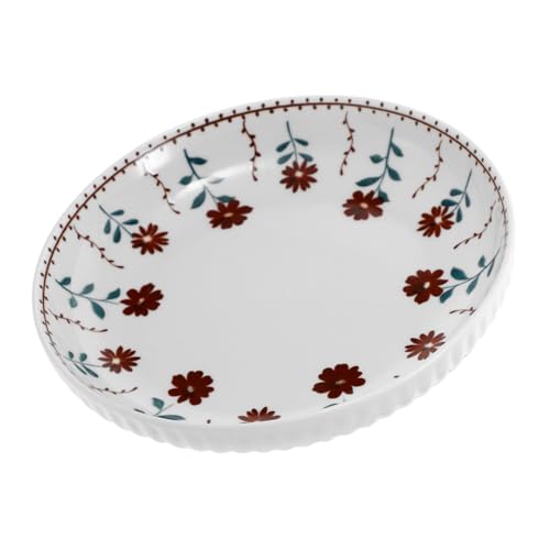LABRIMP Japanischer Keramikteller mit Sonnenblumen Muster Vielseitig Einsetzbar für Pasta und Desserts für Familienfeiern und Partys Spülmaschinenfest und Hitzebeständig LABRIMP Japanischer Keramikteller mit Sonnenblumen Muster Vielseitig Einsetzbar für Pasta und Desserts für Familienfeiern und Partys Spülmaschinenfest und Hitzebeständig von LABRIMP