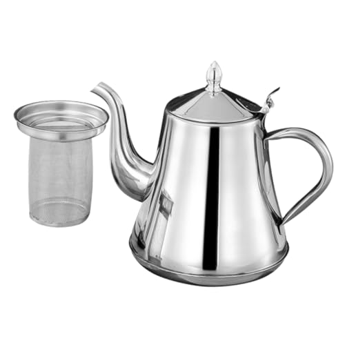 LABRIMP Kaffeekanne mit Filteraufsatz Praktische für Induktionsherde Gasherde Ergonomisches Design Einfach zu Bedienen Hitzebeständig Optimaler Wasserfluss LABRIMP Kaffeekanne mit Filteraufsatz Praktische für Induktionsherde Gasherde Ergonomisches Design Einfach zu Bedienen Hitzebeständig Optimaler Wasserfluss von LABRIMP
