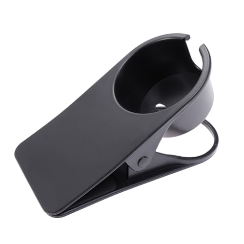 LABRIMP Kaffeetassenhalter Clip für Schreibtisch Wasserdichter Getränkehalter für Zuhause und Büro Stabiler Tischbecherständer mit USB Kabeldurchführung von LABRIMP