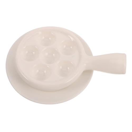 LABRIMP Keramik Escargot Backform mit Mulden und Griffen Hitzebeständig für Ofen und Mikrowelle Vielseitige Schneckenpfanne für Vorspeisen Desserts und Grillgerichte Langlebige LABRIMP Keramik Escargot Backform mit Mulden und Griffen Hitzebeständig für Ofen und Mikrowelle Vielseitige Schneckenpfanne für Vorspeisen Desserts und Grillgerichte Langlebige von LABRIMP