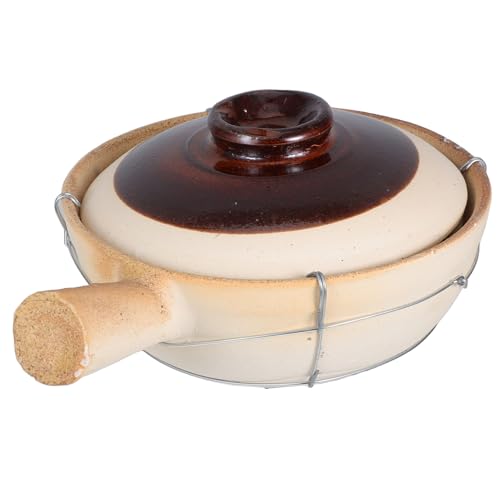 LABRIMP Keramik Kochtopf Weißer Tontopf für Reis Suppe und Eintöpfe für Familienessen Partys und Outdoor Kochen LABRIMP Keramik Kochtopf Weißer Tontopf für Reis Suppe und Eintöpfe für Familienessen Partys und Outdoor Kochen von LABRIMP