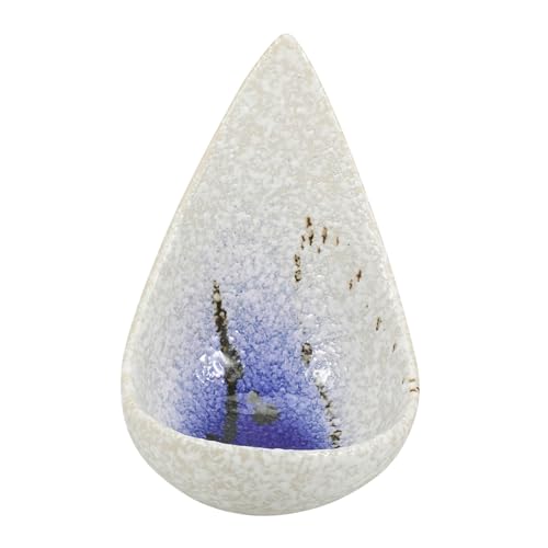 LABRIMP Keramik Löffelablage Wasser Tropfen Design Multifunktional als Suppenlöffelablage und Servierschale für Küchenarbeitsplatte Platzsparend Elegant Rutschfest LABRIMP Keramik Löffelablage Wasser Tropfen Design Multifunktional als Suppenlöffelablage und Servierschale für Küchenarbeitsplatte Platzsparend Elegant Rutschfest von LABRIMP