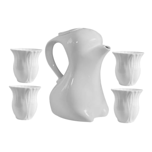 LABRIMP Keramisches Teekannen Set mit Hasenform Kanne und Dekoratives Teegeschirr aus Hochwertiger Keramik für Teeliebhaber und Stilvolle Nachmittags Tea Events LABRIMP Keramisches Teekannen Set mit Hasenform Kanne und Dekoratives Teegeschirr aus Hochwertiger Keramik für Teeliebhaber und Stilvolle Nachmittags Tea Events von LABRIMP