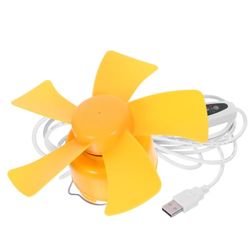 LABRIMP Kleiner Lüfter Auf Dem Bett Tragbarer Mini-lüfter Fan Für Schlafzimmer Reisefans Tragbar Tragbare Zeltventilatoren Kleiner Usb-lüfter Kleiner Hängender Gelb Plastik LABRIMP Kleiner Lüfter Auf Dem Bett Tragbarer Mini-lüfter Fan Für Schlafzimmer Reisefans Tragbar Tragbare Zeltventilatoren Kleiner Usb-lüfter Kleiner Hängender Gelb Plastik von LABRIMP