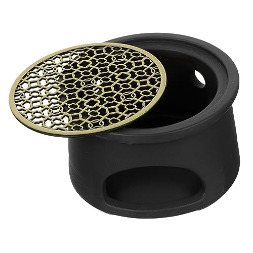 LABRIMP Kleiner Teewärmer aus Keramik Eleganter Kerzenwärmer und Wachsschmelzer für Teekannen Tischdekoration und Wohnambiente für Wohnzimmer und Schlafzimmer LABRIMP Kleiner Teewärmer aus Keramik Eleganter Kerzenwärmer und Wachsschmelzer für Teekannen Tischdekoration und Wohnambiente für Wohnzimmer und Schlafzimmer von LABRIMP