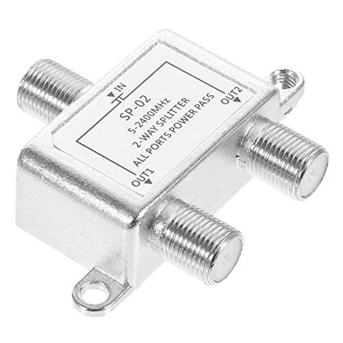 LABRIMP Koaxialkabel Splitter Mhz Verteiler für Tv Kompatibel mit Catv Systemen Robust Installieren LABRIMP Koaxialkabel Splitter Mhz Verteiler für Tv Kompatibel mit Catv Systemen Robust Installieren von LABRIMP
