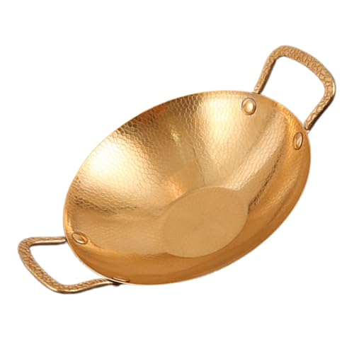 LABRIMP Kochtopf mit Doppelgriffen Kleiner Hammerstruktur Kochtopf für Zuhause und Grillgerichte Langlebig Reinigen LABRIMP Kochtopf mit Doppelgriffen Kleiner Hammerstruktur Kochtopf für Zuhause und Grillgerichte Langlebig Reinigen von LABRIMP