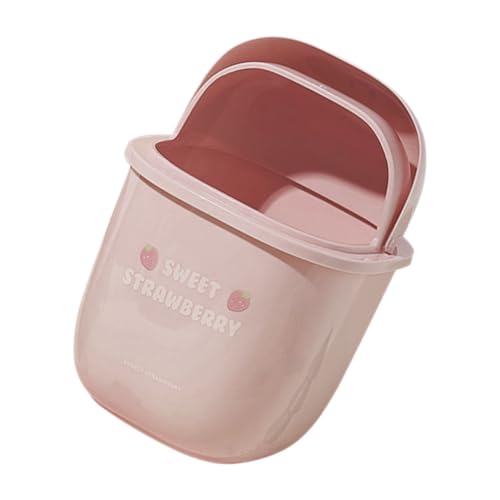 LABRIMP Kompakter Mini Schreibtisch Mülleimer mit Deckel Niedlicher Büro Abfalleimer aus Langlebigem Geruchsdicht Tragbar für Zuhause und Arbeitsplatz Platzsparender Papierkorb LABRIMP Kompakter Mini Schreibtisch Mülleimer mit Deckel Niedlicher Büro Abfalleimer aus Langlebigem Geruchsdicht Tragbar für Zuhause und Arbeitsplatz Platzsparender Papierkorb von LABRIMP