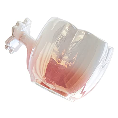 LABRIMP Kreative Keramiktasse mit Poliertem Design Gradienten Milchbecher mit Kirschblütenmuster für Kaffee Tee und Frühstück für Zuhause Büro LABRIMP Kreative Keramiktasse mit Poliertem Design Gradienten Milchbecher mit Kirschblütenmuster für Kaffee Tee und Frühstück für Zuhause Büro von LABRIMP