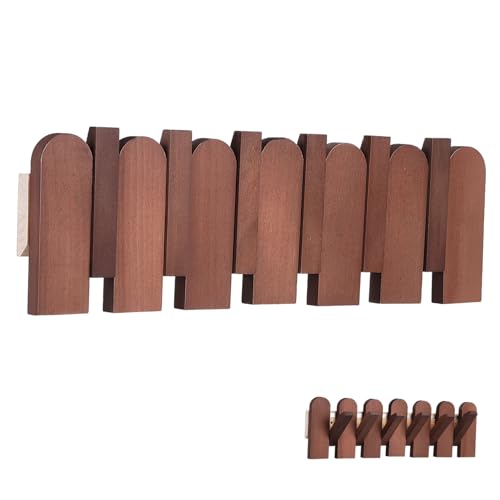 LABRIMP Kreativer Garderobenständer aus Massivem Holz für Eingangsbereich Vielseitiger Wandhaken für Mäntel Taschen und Handtücher Kunstvolle Wanddekoration LABRIMP Kreativer Garderobenständer aus Massivem Holz für Eingangsbereich Vielseitiger Wandhaken für Mäntel Taschen und Handtücher Kunstvolle Wanddekoration von LABRIMP