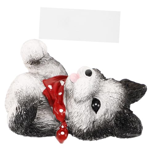 LABRIMP Kreativer Power Plug Halter Hund Design Wandhaken Punch Selbstklebend Resin Kabelhalter für Küche Bad Büro Vielseitig und Kabel Organizer von LABRIMP