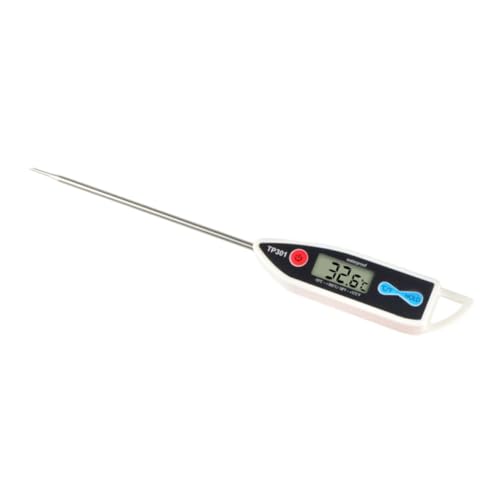 LABRIMP Küchen Thermometer für Präzises Elektronisches Grill und Bratenthermometer mit Langem Sicherheitsfühler für Bbq Braten und Verschiedene Fleischsorten LABRIMP Küchen Thermometer für Präzises Elektronisches Grill und Bratenthermometer mit Langem Sicherheitsfühler für Bbq Braten und Verschiedene Fleischsorten von LABRIMP